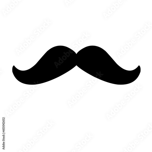 moustache style vector