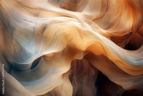 orange and yellow wave texture background