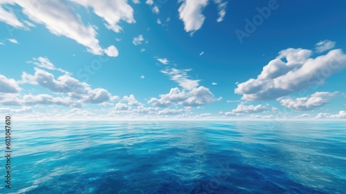 blue sky and sea © faiz