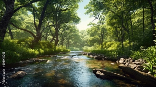 stream in the forest © faiz