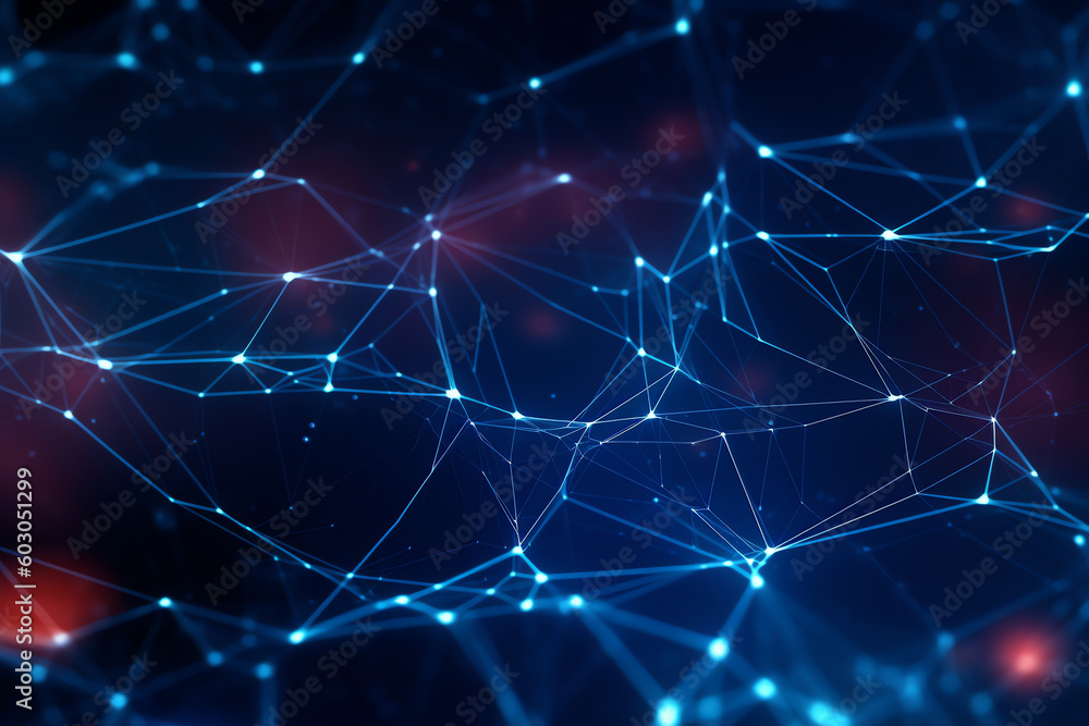 network lines background wallpaper. generative AI network lines background wallpaper. generative AI