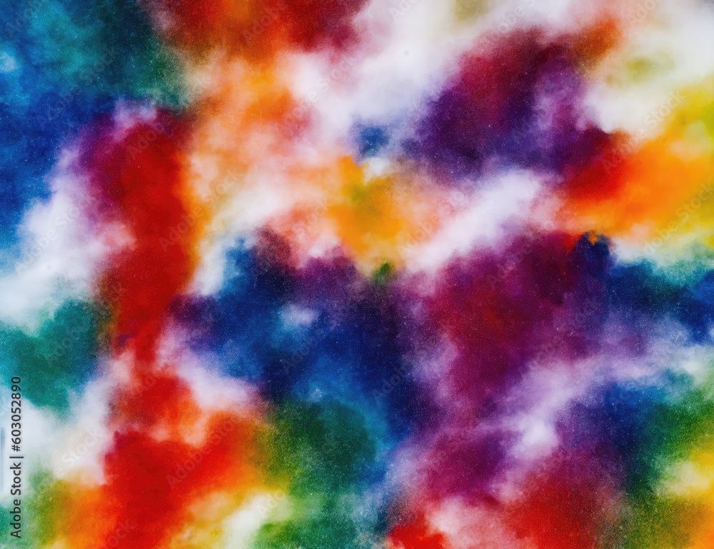 Colored dust. Created by a stable diffusion neural network.