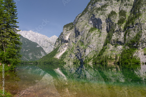 Lake Konigssee in summer, Germany