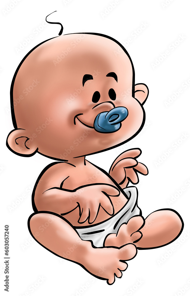 a beautiful baby with your blue pacifier a beautiful baby with your blue pacifier