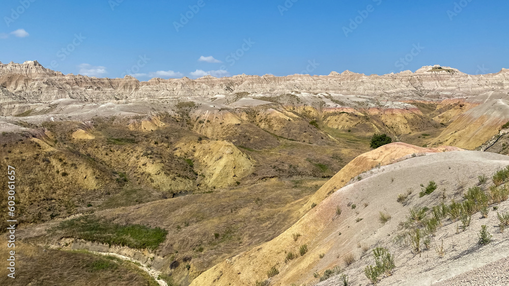 Badlands National Park in South Dakota