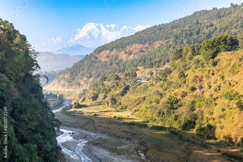 Seti River Gorge at Pokhara Nepal