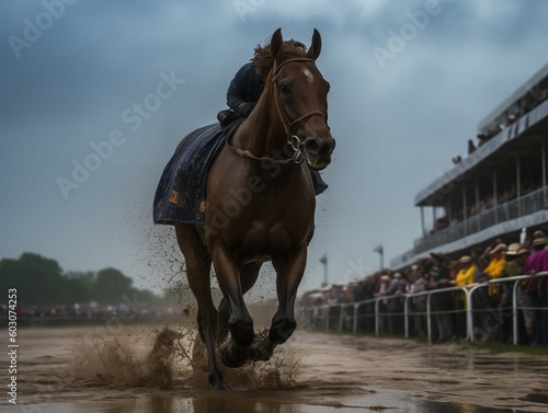 Roaring Thunder in the Preakness Stakes
