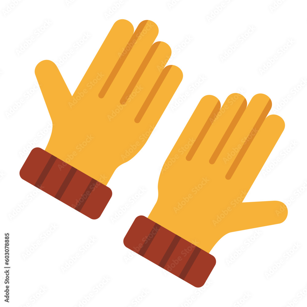 Fototapeta premium Gloves Icon