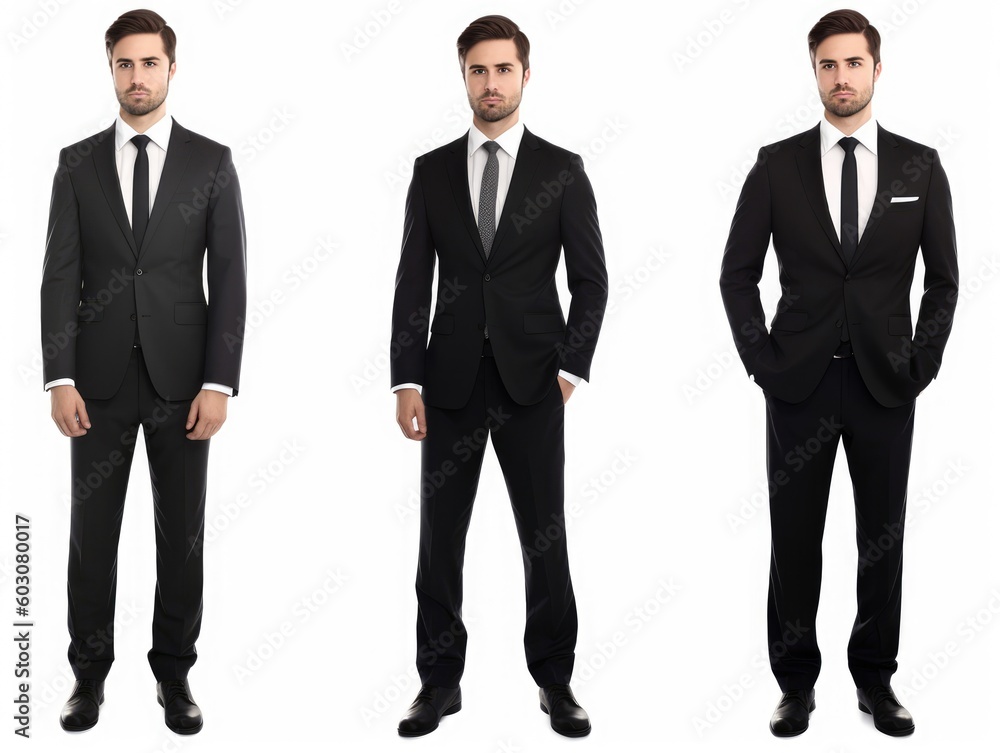 business bunch crowd of people Collection. set isolated on white background. generative ai business bunch crowd of people Collection. set isolated on white background. generative ai
