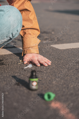 Blockade, Protestmarsch, protest march - Last Generation, Letzte Generation photo