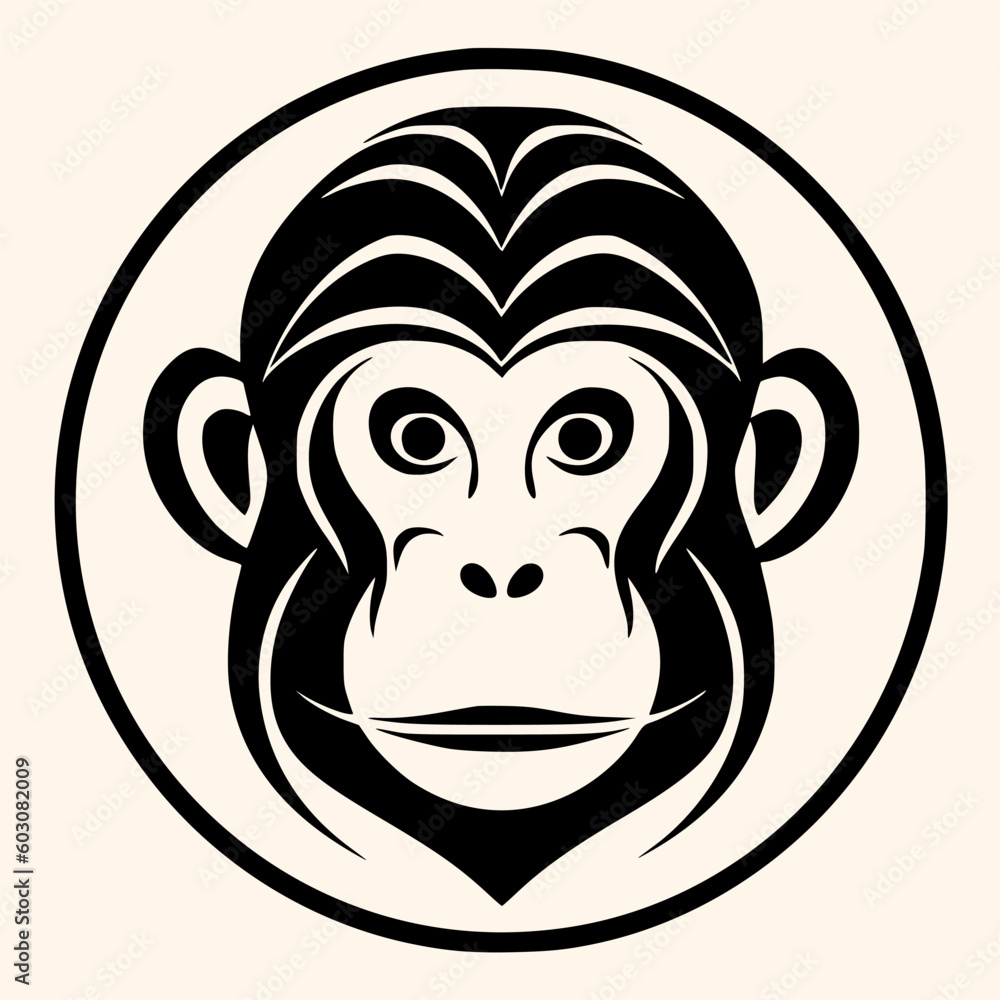 Monkey vector for logo or icon,clip art, drawing Elegant minimalist style,abstract style Illustration
Monkey vector for logo or icon,clip art, drawing Elegant minimalist style,abstract style Illustration