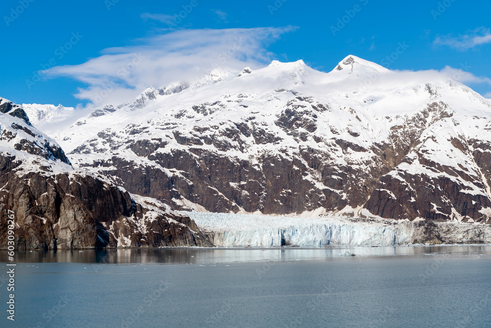Margerie Glacier is a 21 mi long tidewater glacier in Glacier Bay, Alaska, United States within the boundaries of Glacier Bay National Park and Preserve. 
