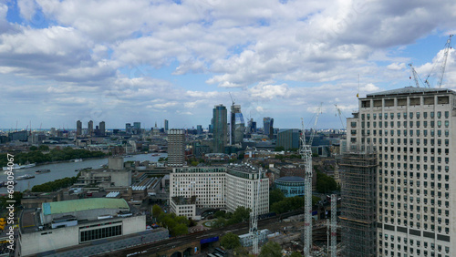 View of the downtown London skyline