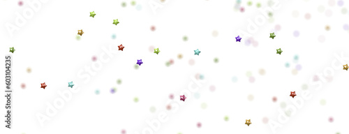 XMAS Stars - Banner with golden decoration. Festive border with falling glitter dust and stars. png transparent