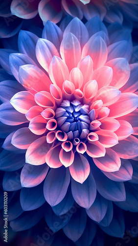 beautiful flower background, generative ai © neng kokom komala