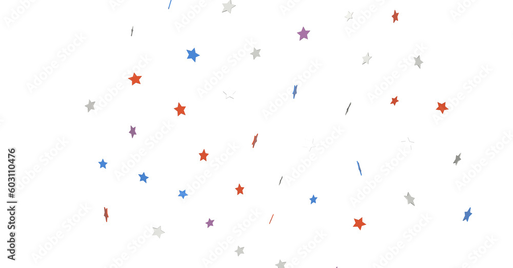 colorful Stars - A gray whirlwind of golden snowflakes and stars. New png transparent