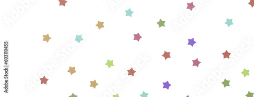 colorful stars background, sparkle lights confetti falling. magic shining Flying christmas stars on night png transparent