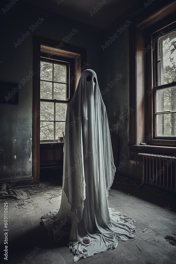 Ghost and haunted soul. Generative ai Ghost and haunted soul. Generative ai