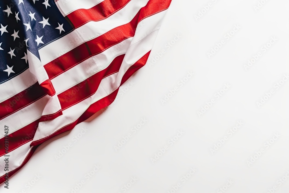 Great for celebrating the Fourth of July, the Day of Remembrance of American Soldiers. the national flag of the USA. the national holiday of America. Generative AI Great for celebrating the Fourth of July, the Day of Remembrance of American Soldiers. the national flag of the USA. the national holiday of America. Generative AI