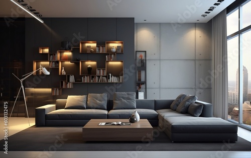 Living Room Interior design concept