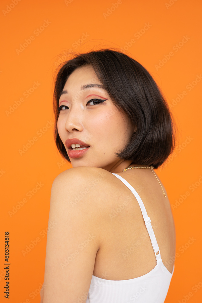 Stylish Asian woman Stylish Asian woman