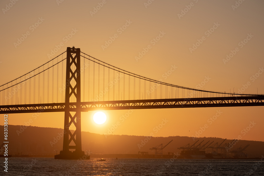 Bay Bridge Sunrise San Francisco, California Bay Bridge Sunrise San Francisco, California