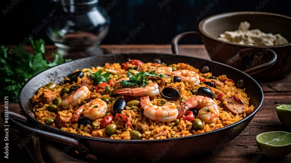 Savory and Aromatic Mexican Paella