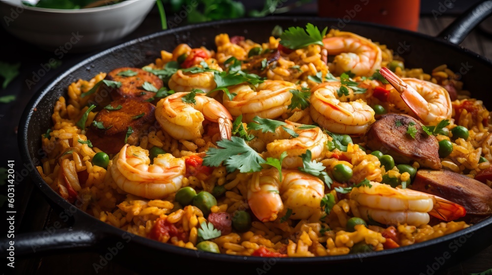 Savory and Aromatic Mexican Paella Savory and Aromatic Mexican Paella