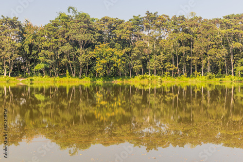 Small lake in Chiang Rai province, Thailand