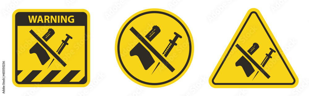 Property Gun Rules Sign Drug Free Gun Free Zone Property Gun Rules Sign Drug Free Gun Free Zone