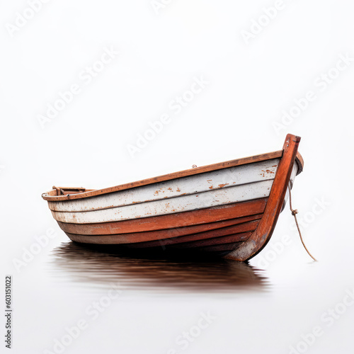 a canoe sailing © LUPACO PNG
