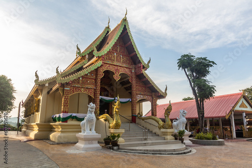 Wat Phra That Doi Chom Thong temple in Chiang Rai, Thailand