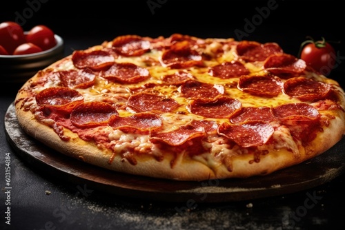 Pepperoni pizza, generative ai