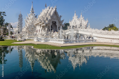 Wat Rong Khun (White Temple) near Chiang Rai, Thailand © Matyas Rehak