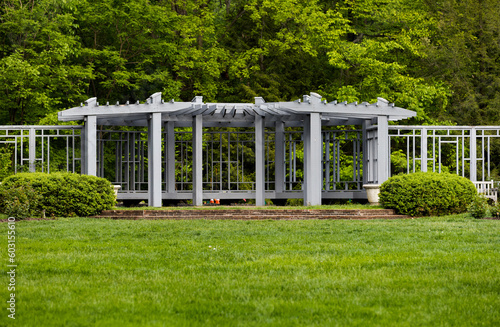 greenhouse with flowers
