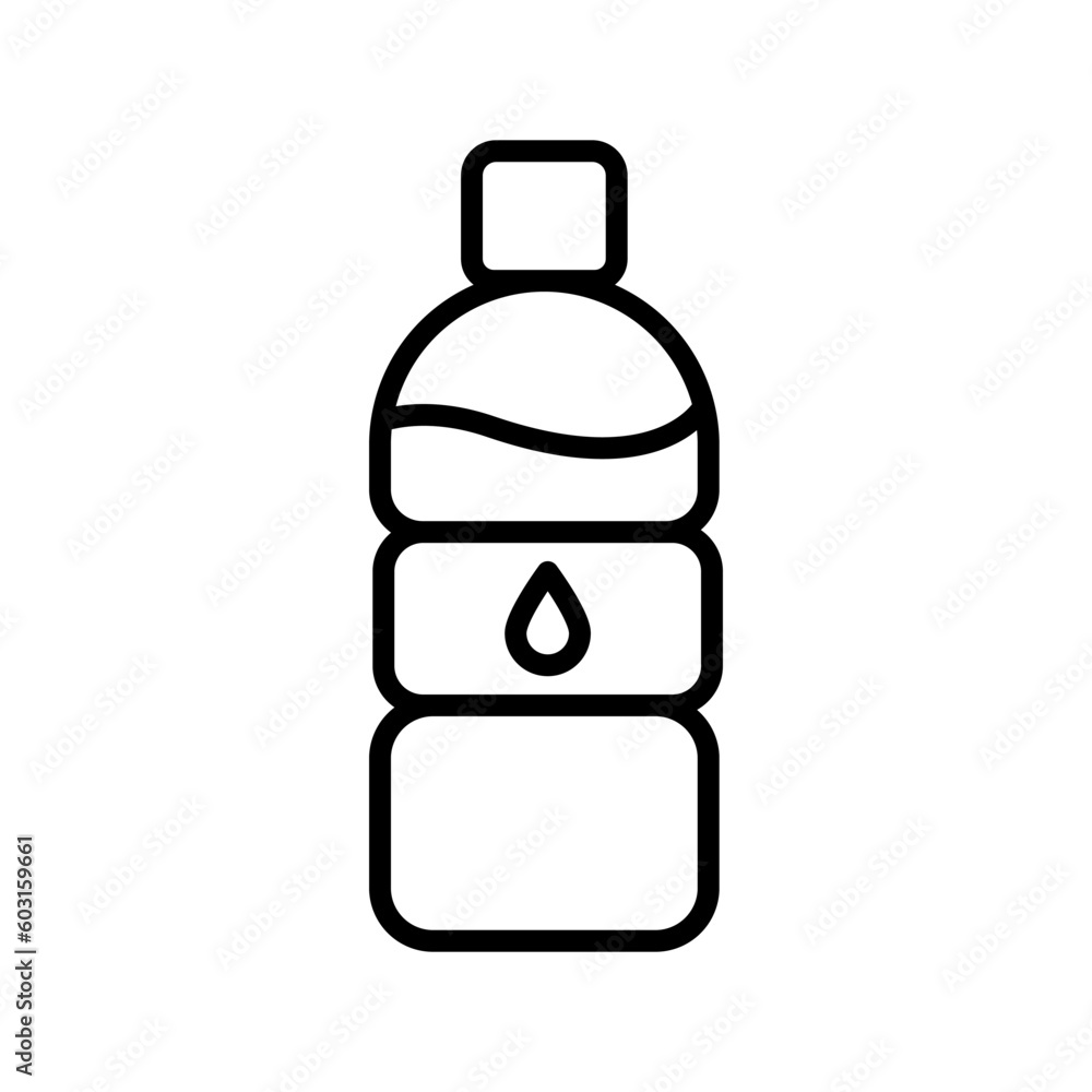 water bottle icon, water bottle simple vector icon water bottle icon, water bottle simple vector icon