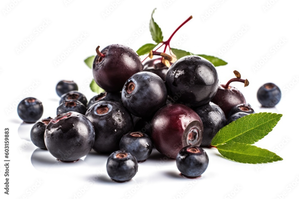 tasty bluberries on a white background tasty bluberries on a white background