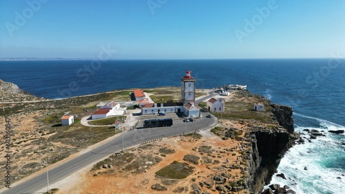 sea and lighthouse