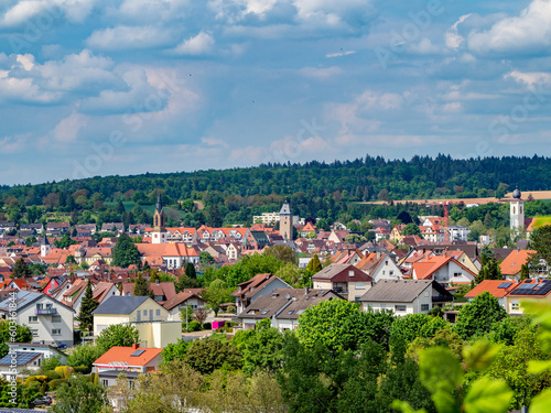 Blick auf die Melanchtonstadt Bretten