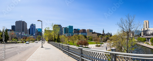 downtown Ottawa and its skyscrapers