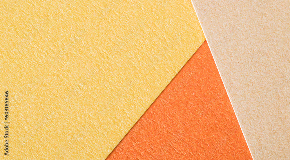 Fototapeta premium multicolored paper texture for background.warm tone paper with texture for banner background
