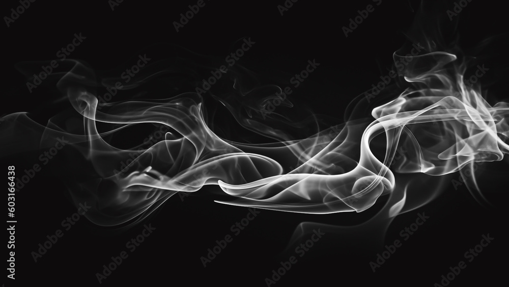custom made wallpaper toronto digitalAbstract digital smoke on isolated background. Fog or steam texture overlays.