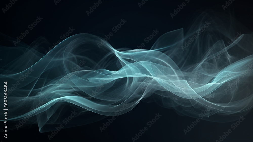 Abstract digital smoke on isolated background. Fog or steam texture overlays.