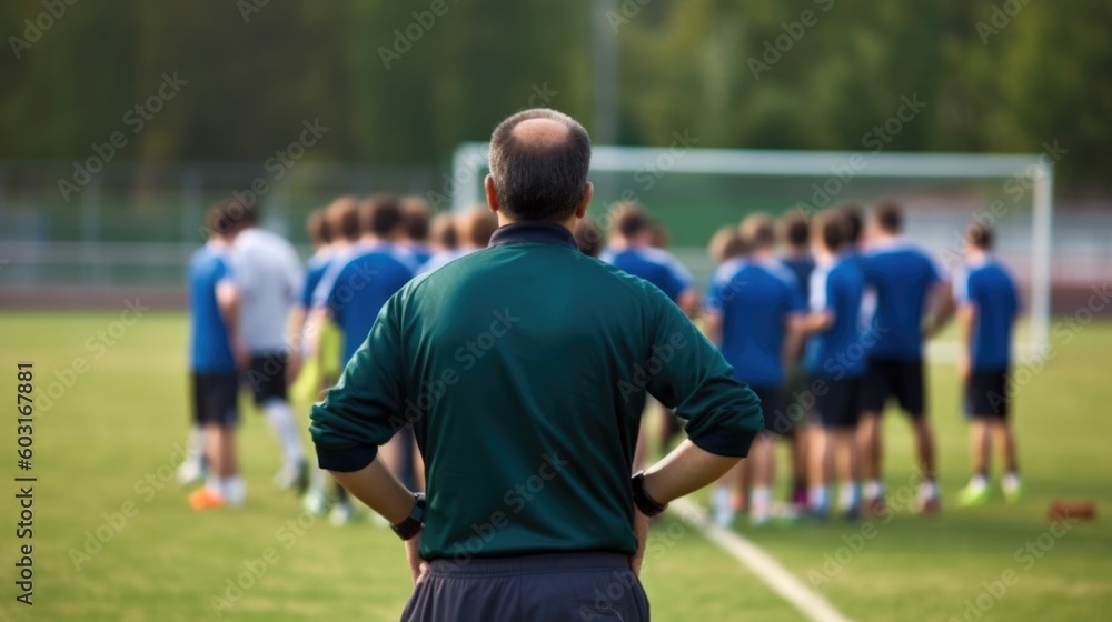 coach training a sports team generative ai coach training a sports team generative ai