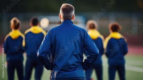 coach training a sports team generative ai