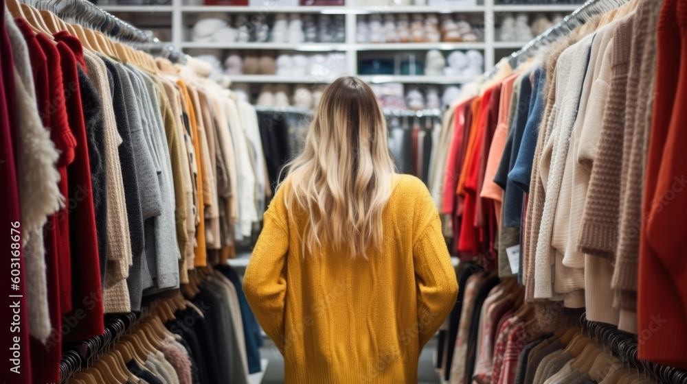 personal shopper selecting clothing for a client generative ai personal shopper selecting clothing for a client generative ai
