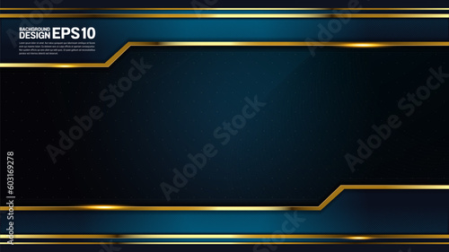stage scene, luxury abstract background dark blue color, straight lines overlap layer shadow gradients space composition, 3840 x 2160 monitor size for banner