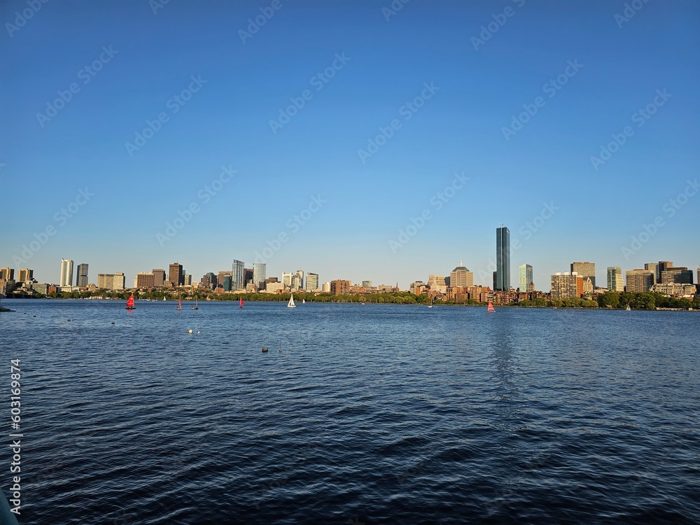 The Charles River is a picturesque waterway in Boston, known for its iconic views, recreational activities, and role as a hub for rowing and sailing.