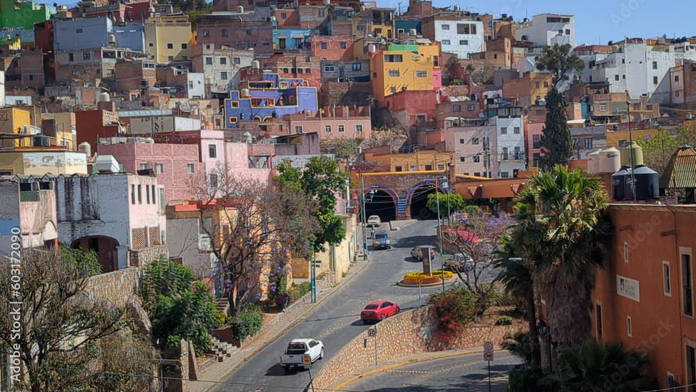 Walking Town with Tunnel