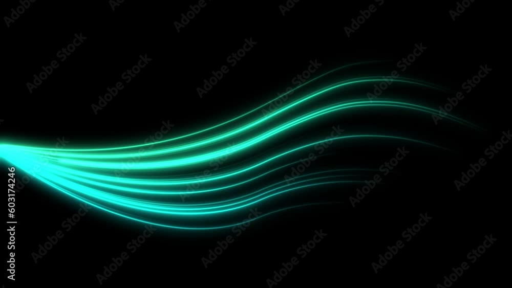 electric neon flow line background neon laser data transfer volna effect electric neon flow line background neon laser data transfer volna effect